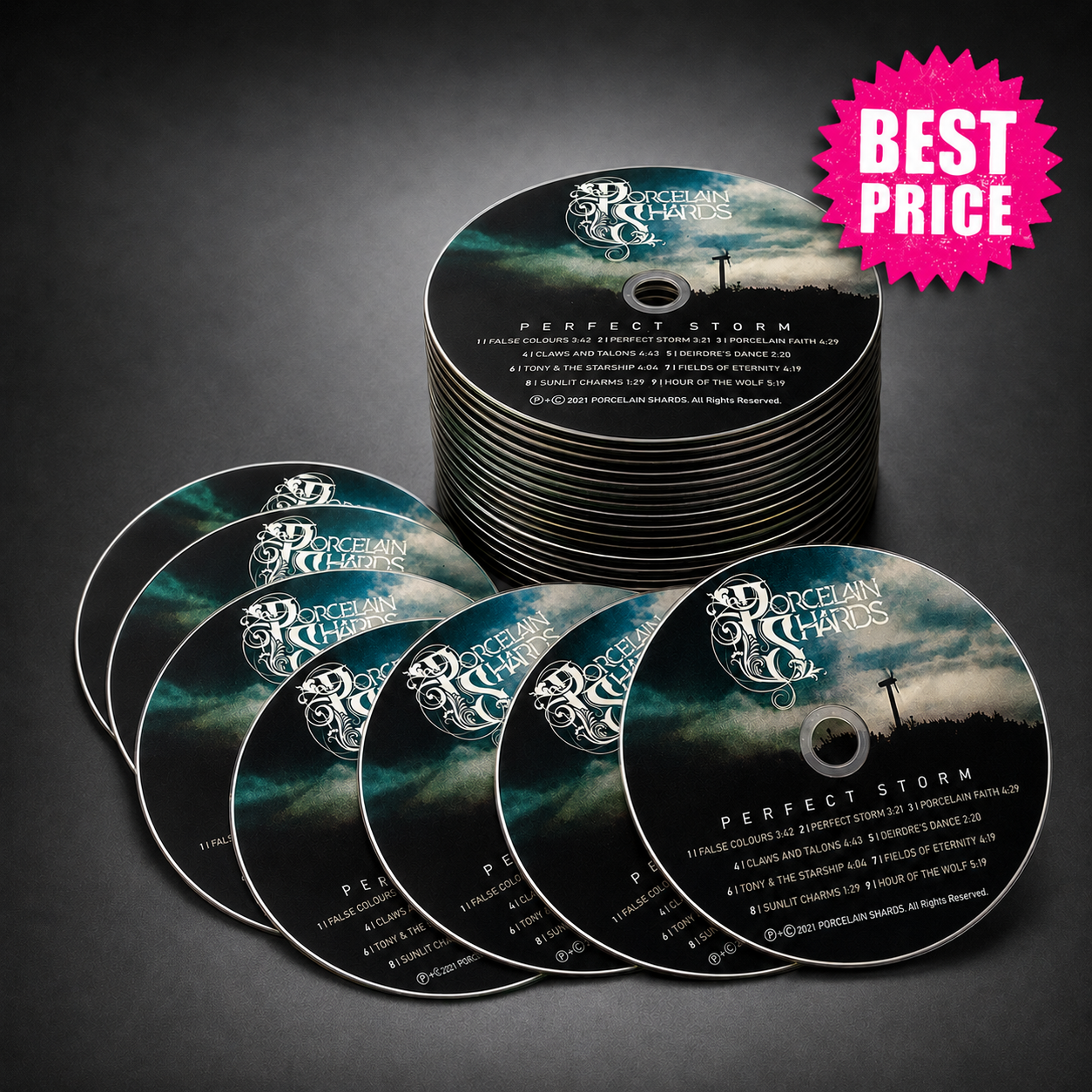 Bulked CDs Printing Caketub