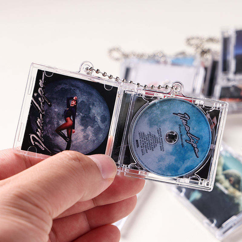 Miniature Jewel Case CD Custom NFC Keychains