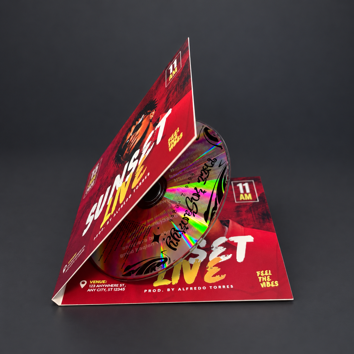 Digifloat Pop-Up CD Packaging  + CD Printing & Duplication