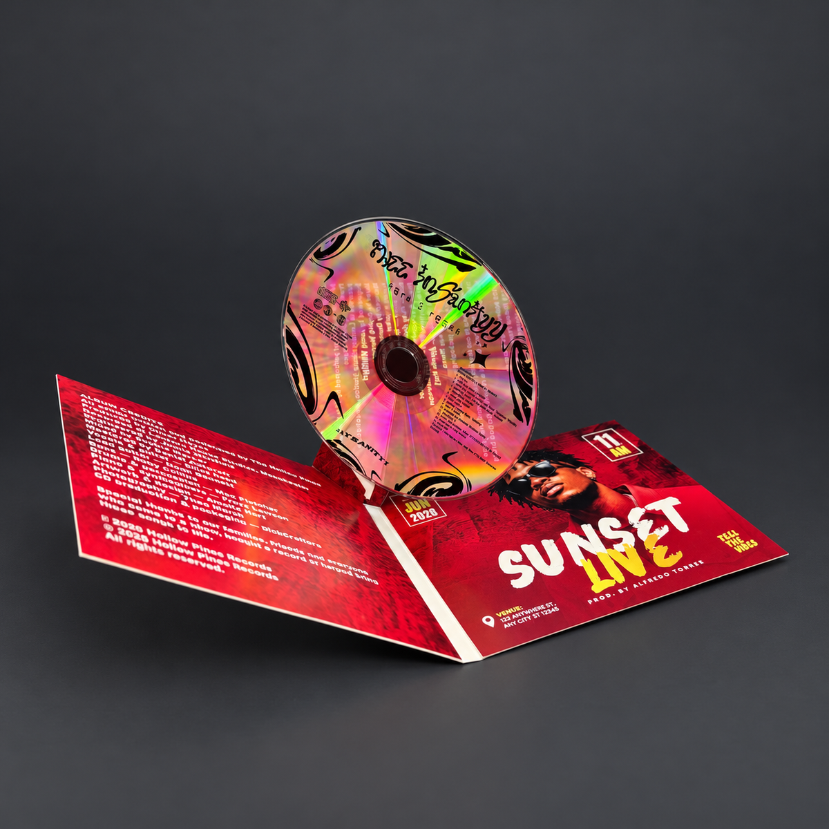 Digifloat Pop-Up CD Packaging  + CD Printing & Duplication