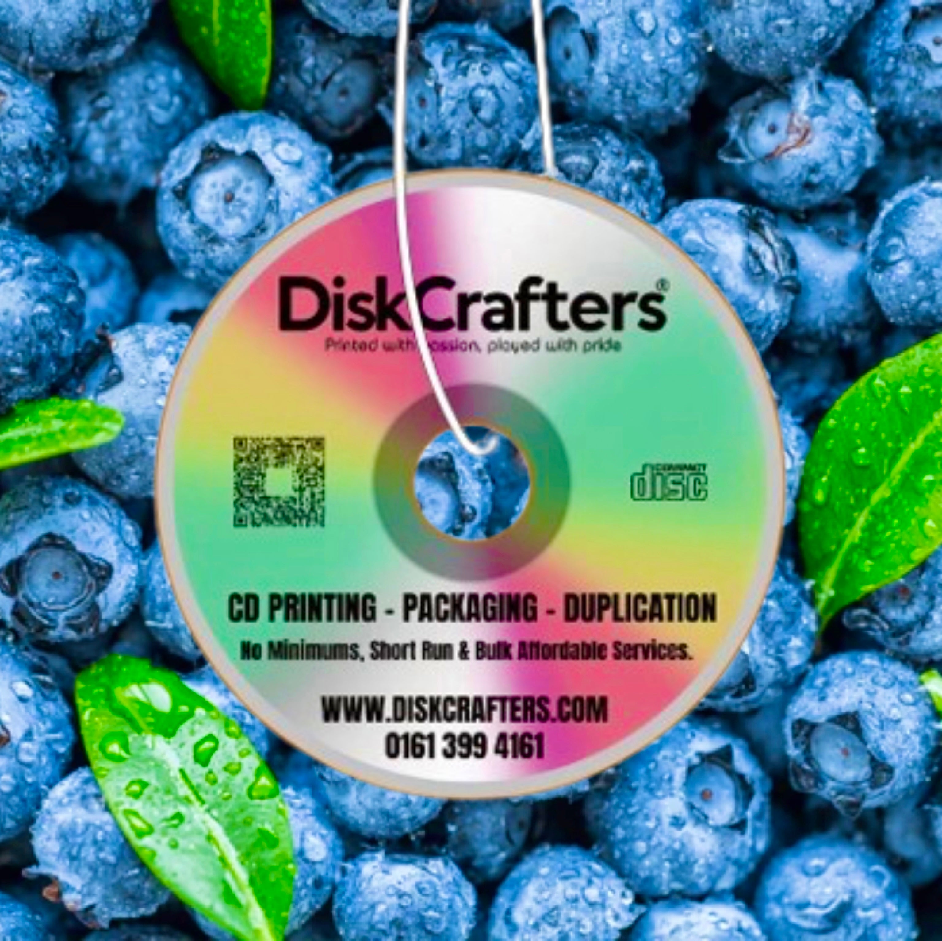 DiskCrafters CD Air Freshener - GET FREE SPEND £20