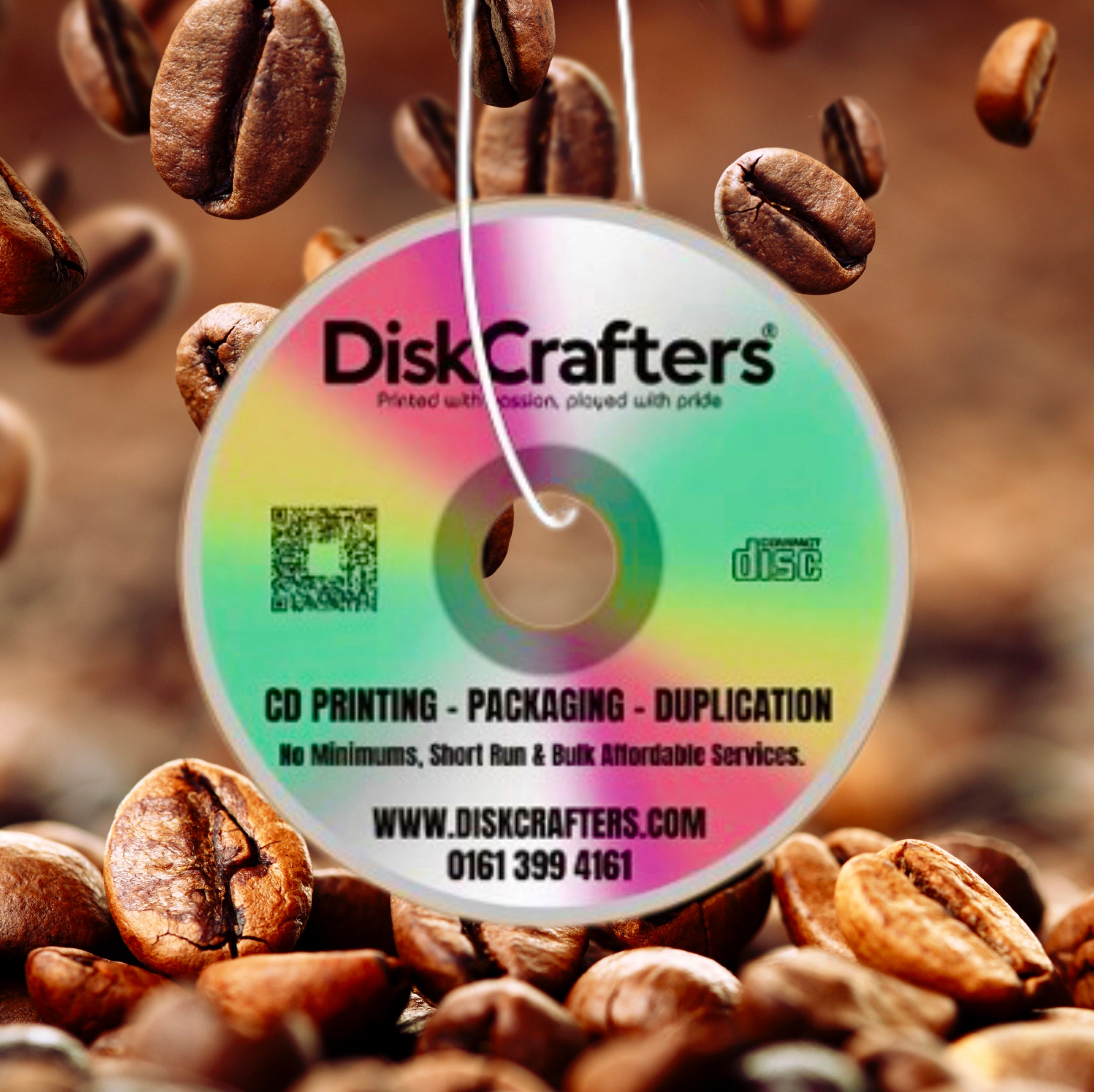 DiskCrafters CD Air Freshener - GET FREE SPEND £20