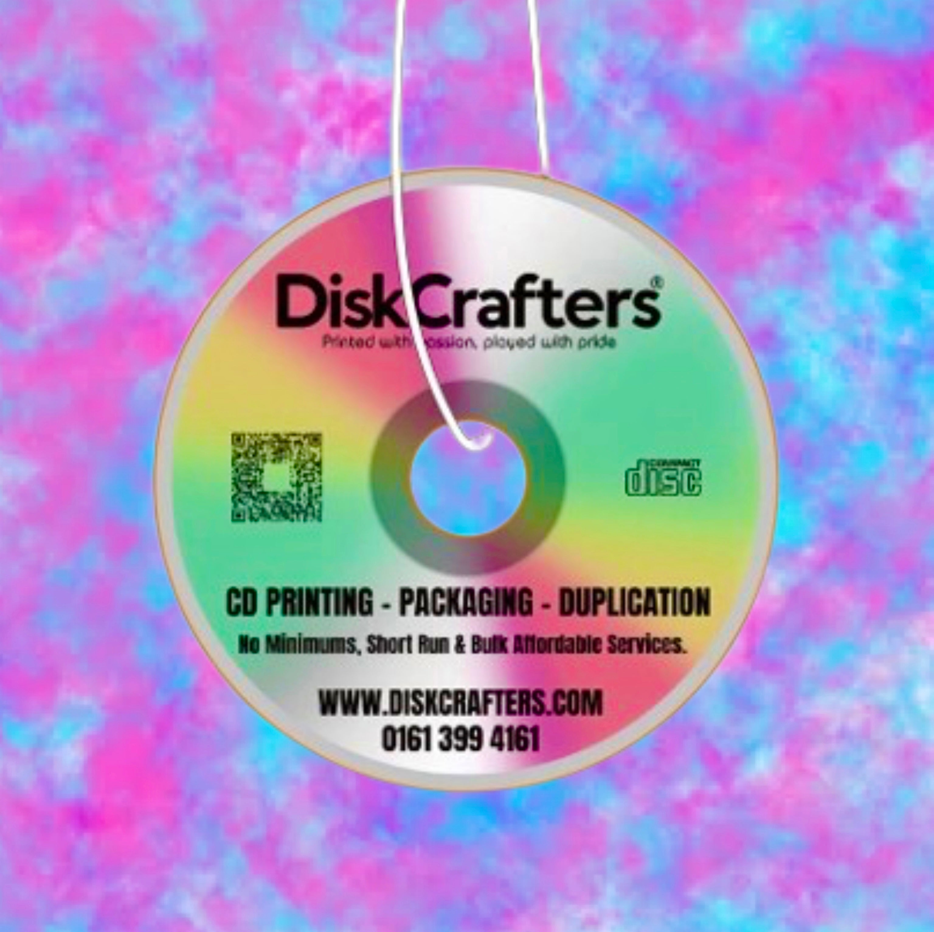 DiskCrafters CD Air Freshener - GET FREE SPEND £20