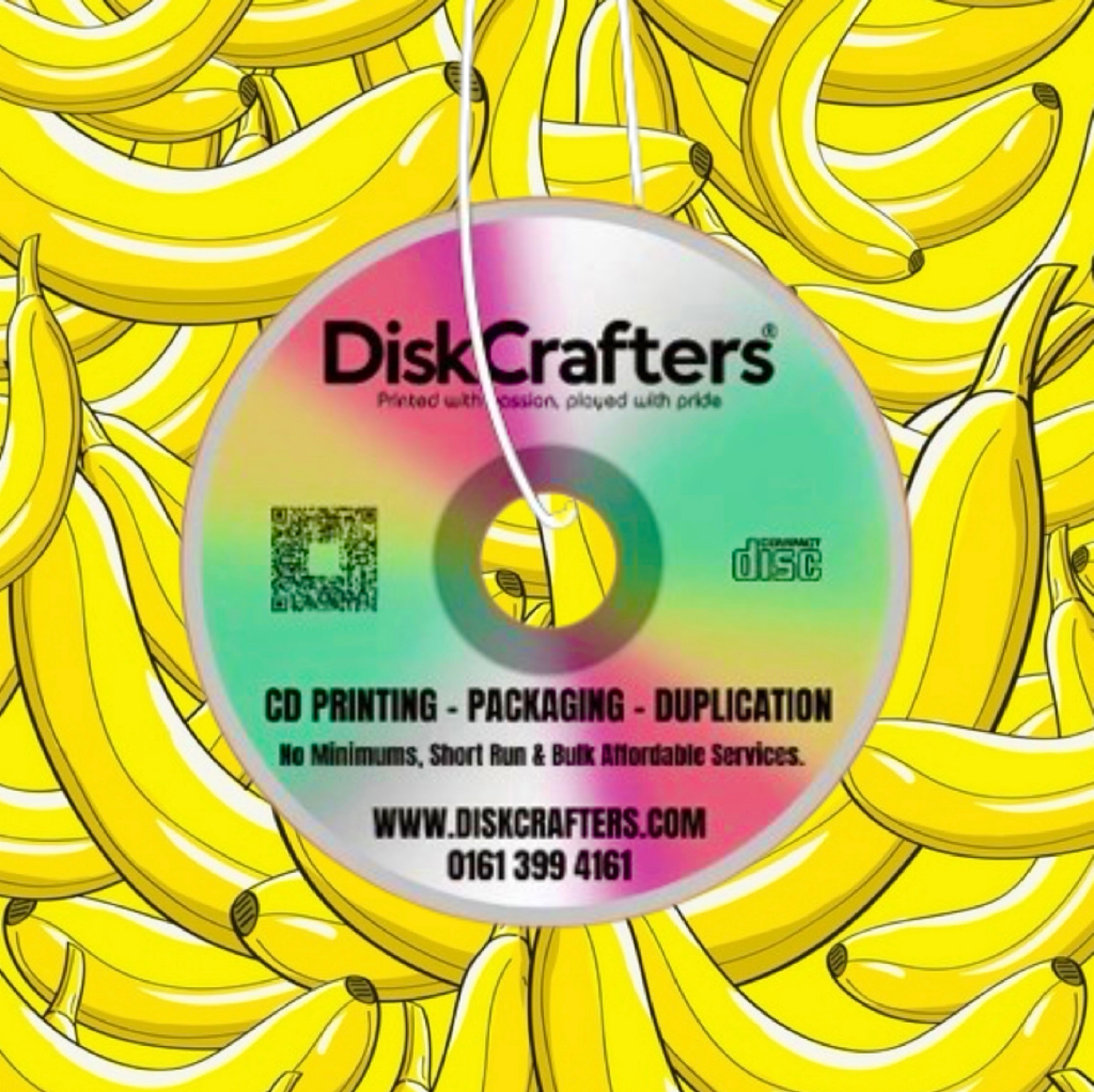 DiskCrafters CD Air Freshener - GET FREE SPEND £20