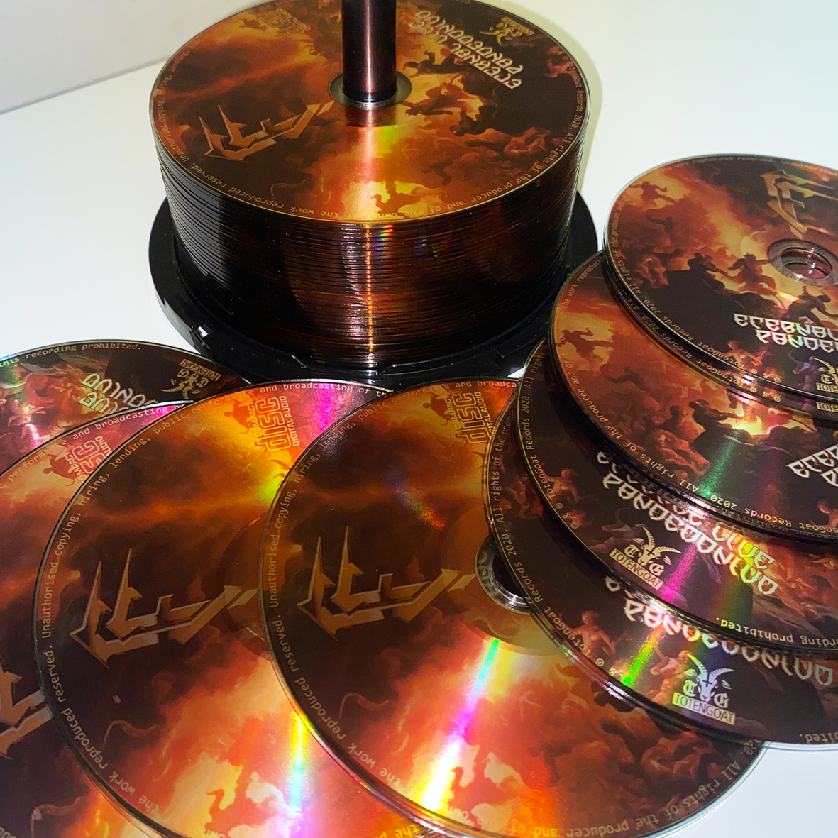 Bulked CD Printing & Duplication