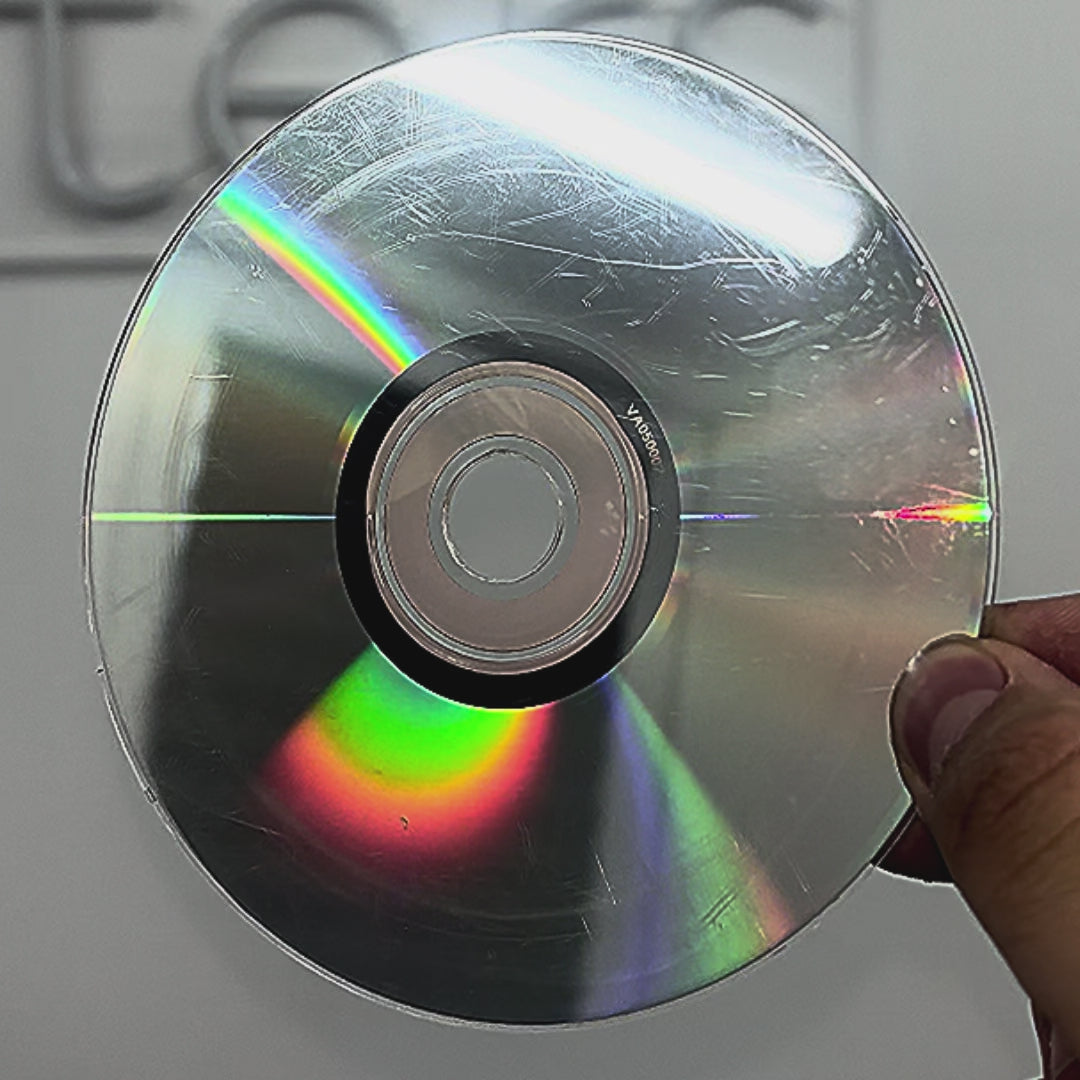CD, DVD & Game Disc Scratch Removal – Professional Disc Resurfacing
